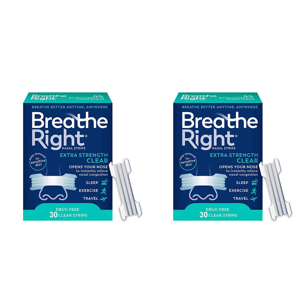 Clear Breathing Nasal Strips