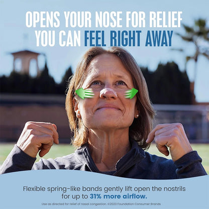 Clear Breathing Nasal Strips