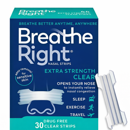 Clear Breathing Nasal Strips