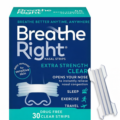 Clear Breathing Nasal Strips